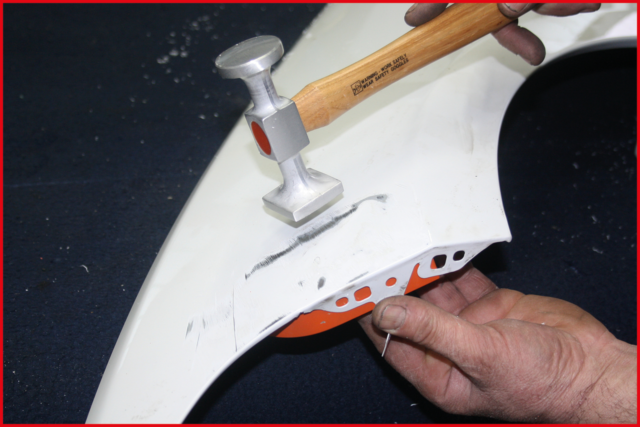KS Tools Aluminium-Karosserie-Ausbeul-Satz, 7-tlg