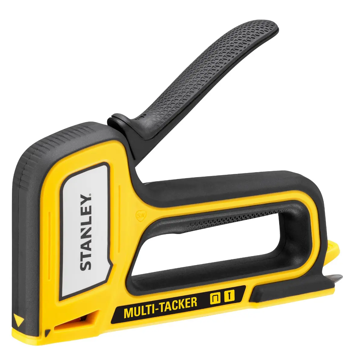 STANLEY 2-in-1 Handtacker für Feindrahtklammern und Nägel, Kunststoffgehäuse