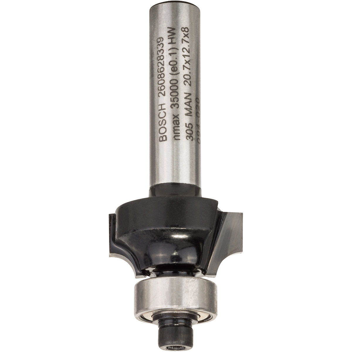Bosch PRO Abrundfräser 8mm Schaft