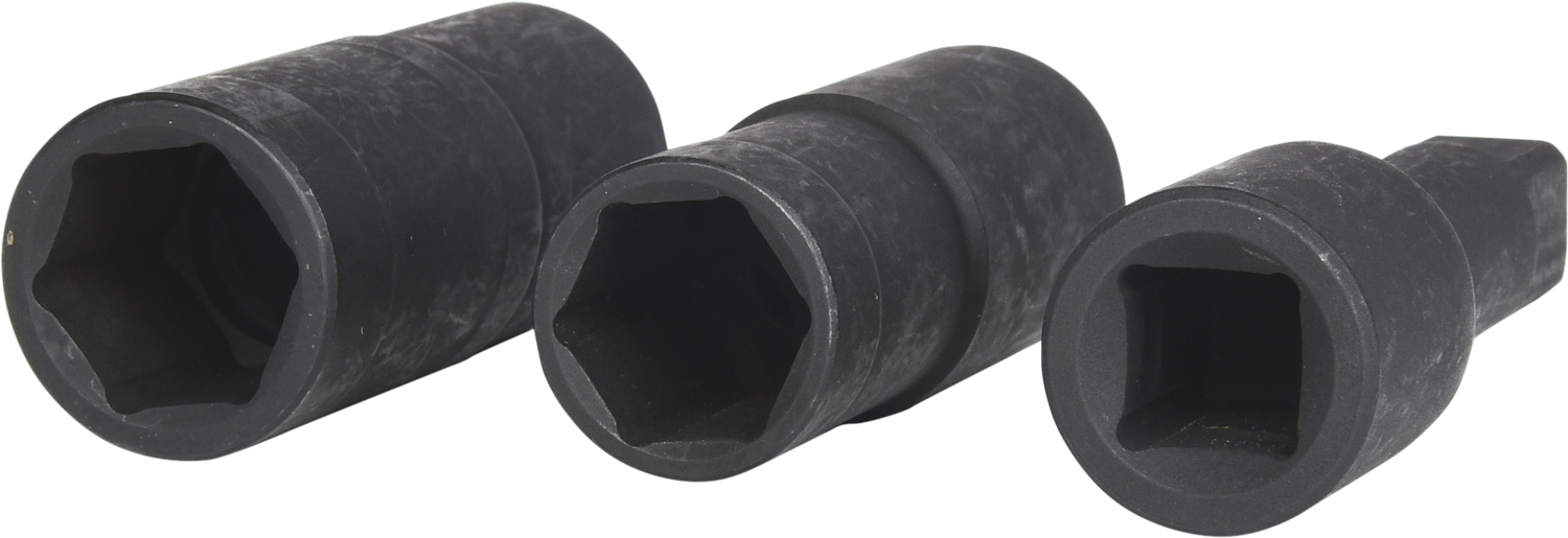 KS Tools Spezial-Profil-Kraft-Stecknuss-Satz, 3-tlg,17-19mm