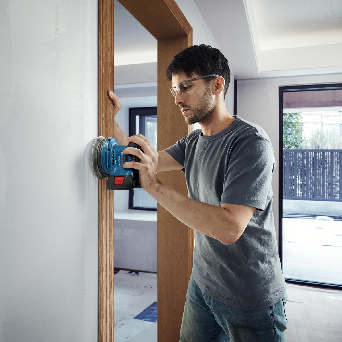 Bosch Akku Exzenterschleifer GEX 185-LI
