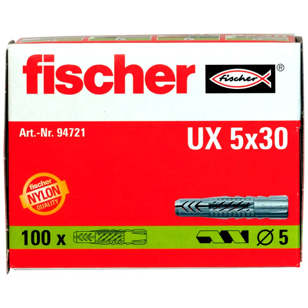 Fischer Universaldübel UX 5x30 (100)