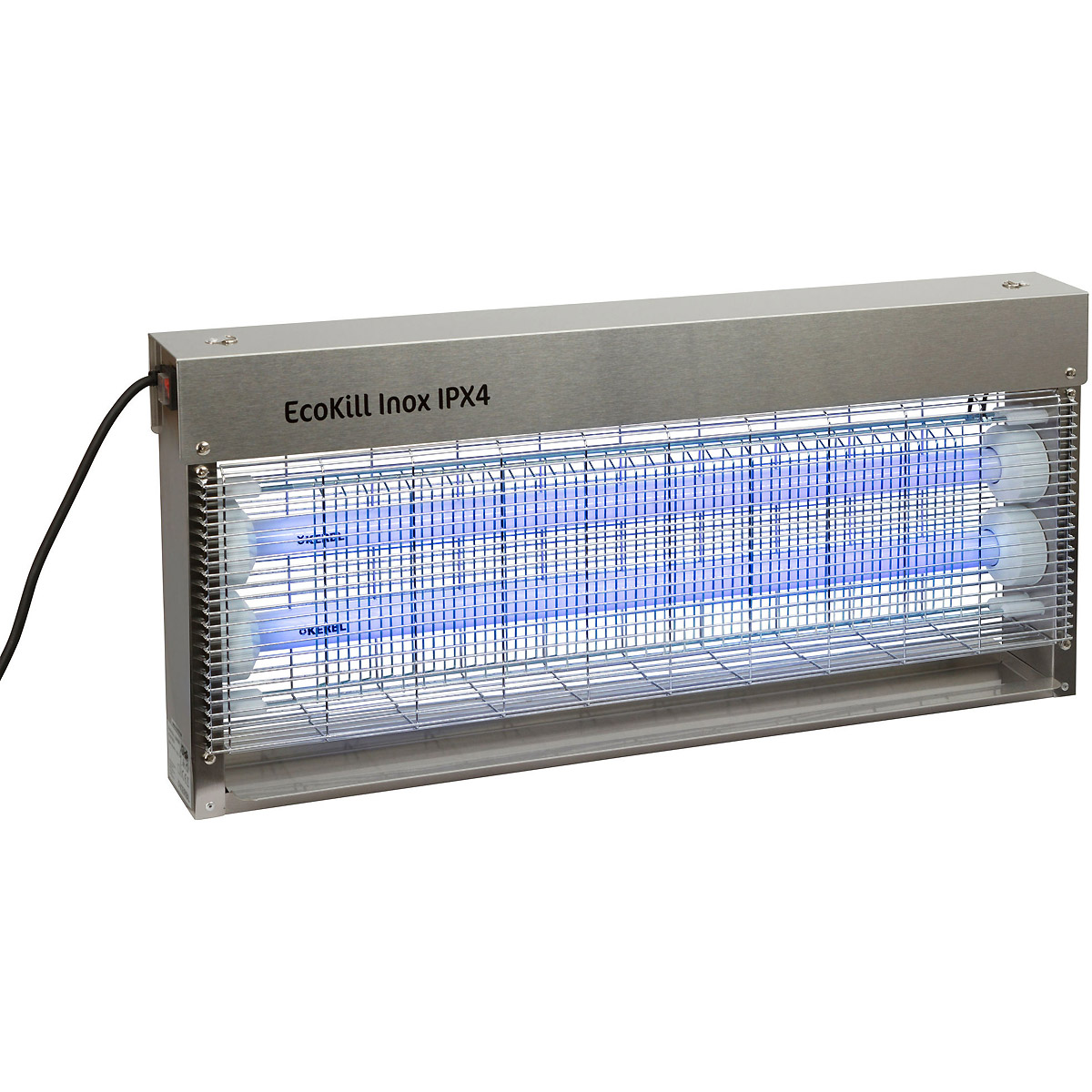 Kerbl Fliegenvernichter EcoKill Inox, IPX4