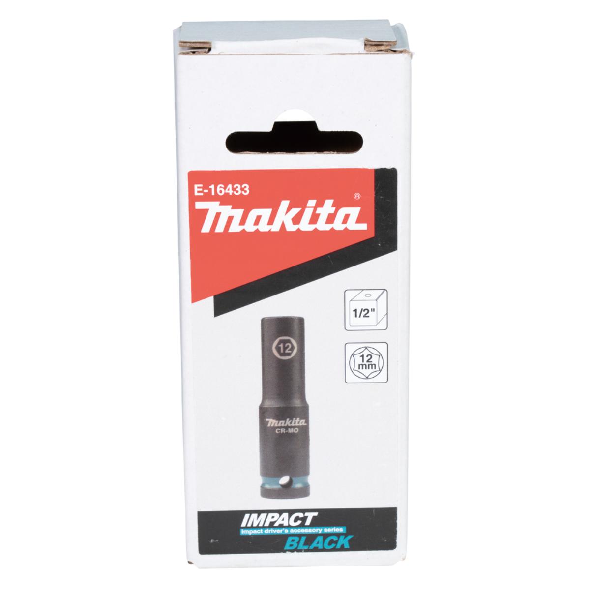 Makita Schlagnuss 1/2 Zoll lang Impact Black