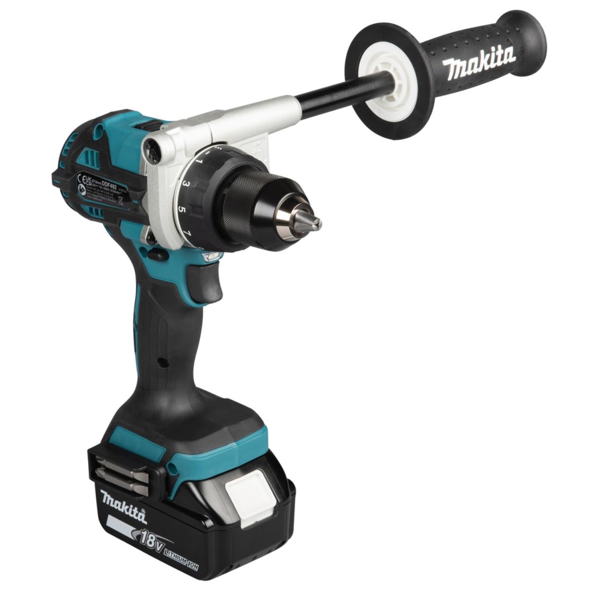 Makita Akku-Bohrschrauber LXT 18V, max 141 Nm - DDF492RTJ