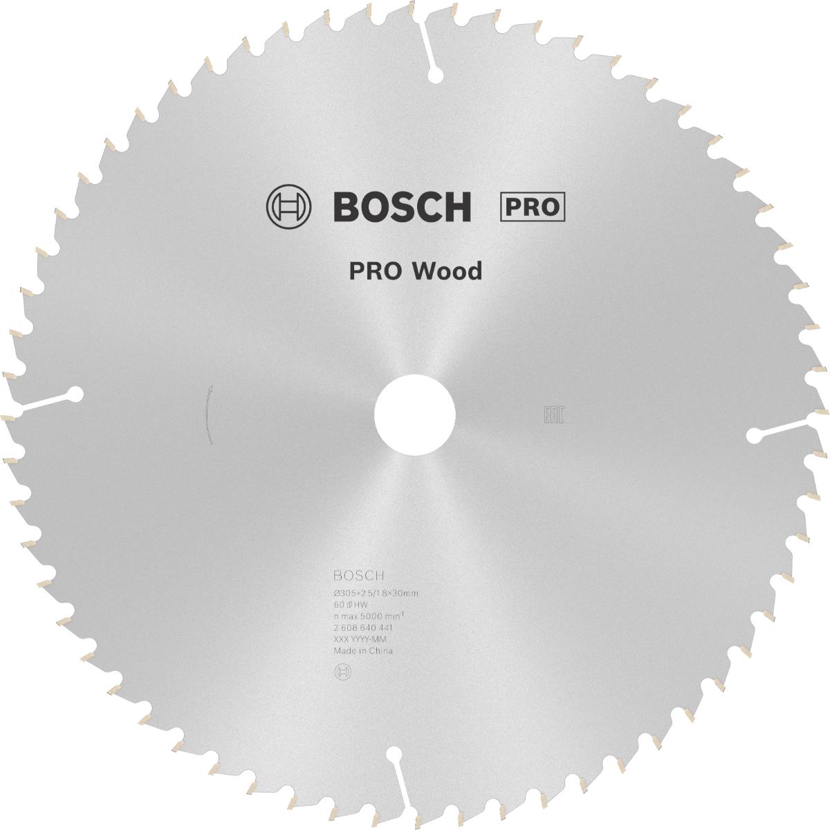 Bosch PRO Kreissägeblatt Optiline Wood für Kapp- und Gehrungssäge ø 305 mm