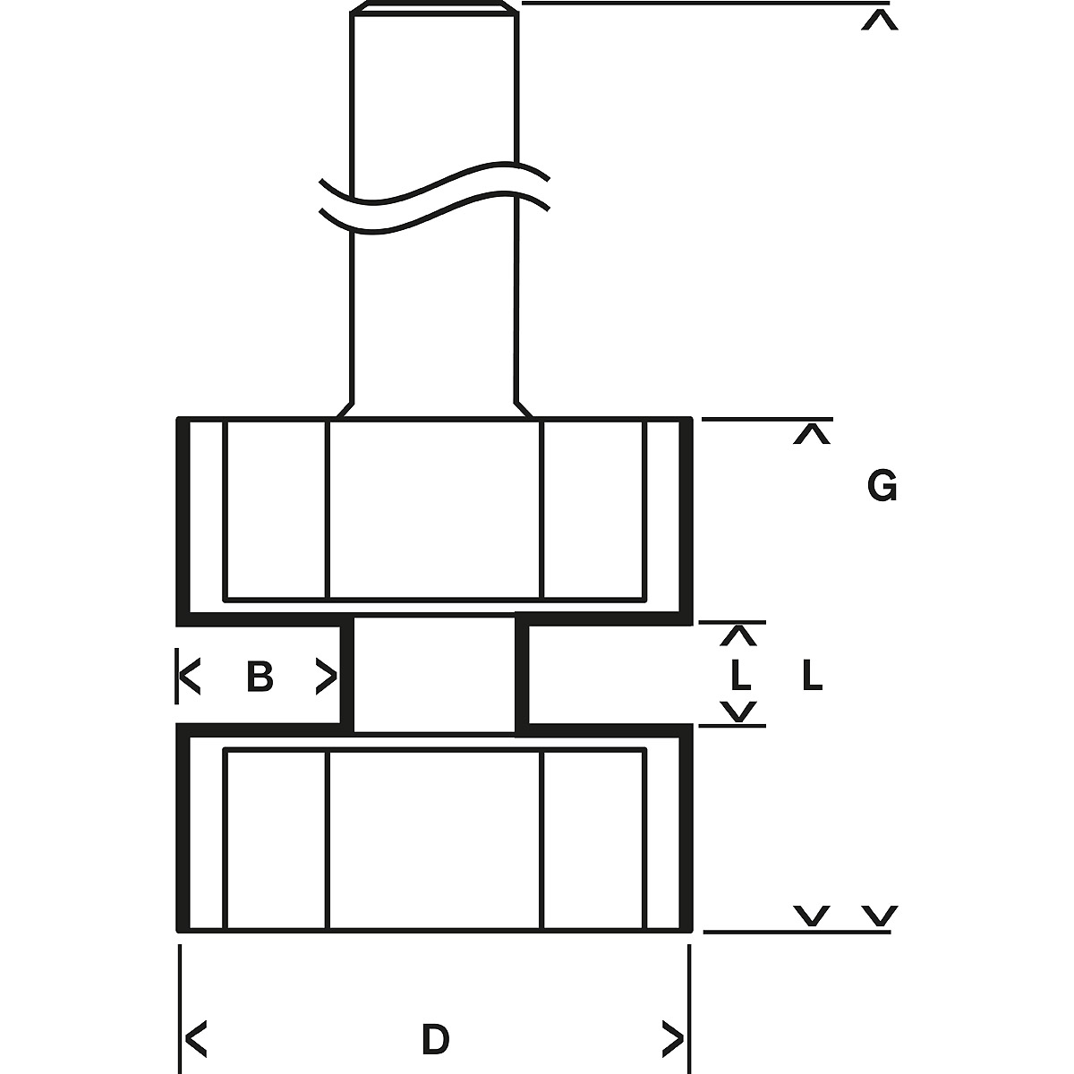 Bosch PRO Federfräser, Schaft (mm): 8, Durchmesser (mm): 25, Breite(mm): 8