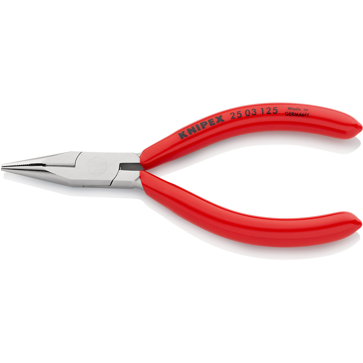 KNIPEX Flachrundzange mit Schneide (Radiozange)