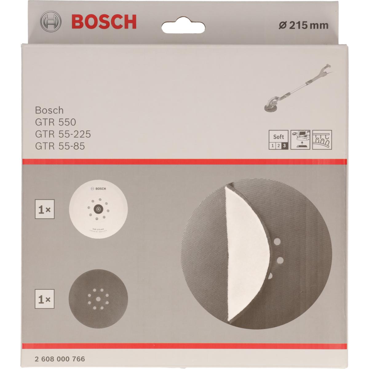 Bosch Stützteller-Set, mittelhart, 215 mm