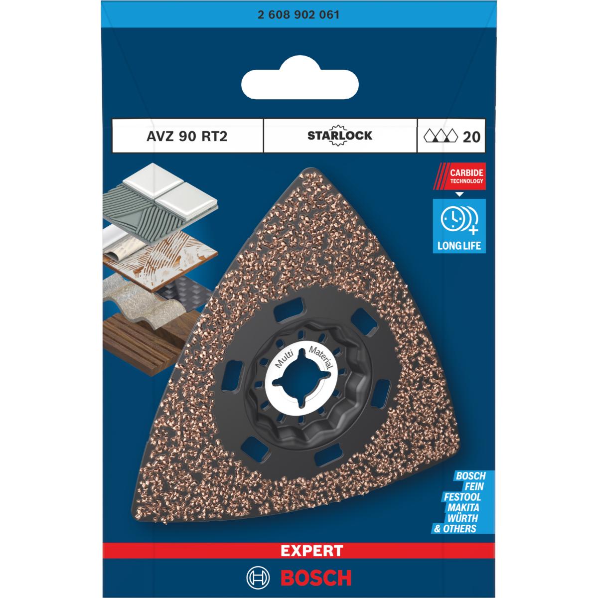 Bosch EXPERT AVZ 90 RT2 Schleifplatte, 90 mm