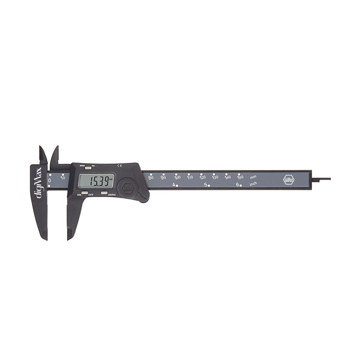 Wiha Messschieber digiMax digital Ablesung 0,01 mm