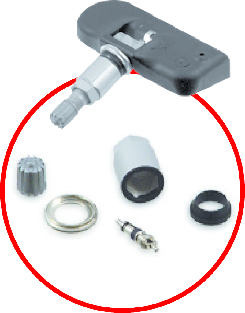 KS Tools RDKS - TPMS Werkzeug-Satz für Reifendruck-Kontrollsysteme, 13-tlg