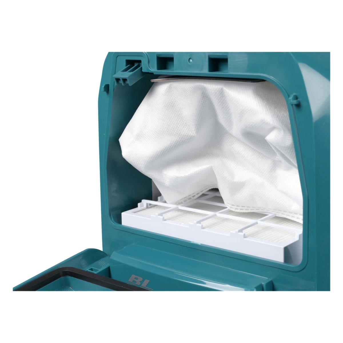 Makita Akku-Rucksackstaubsauger 40V max. mit AWS (ohne Akku, ohne Ladegerät) VC009GZ01