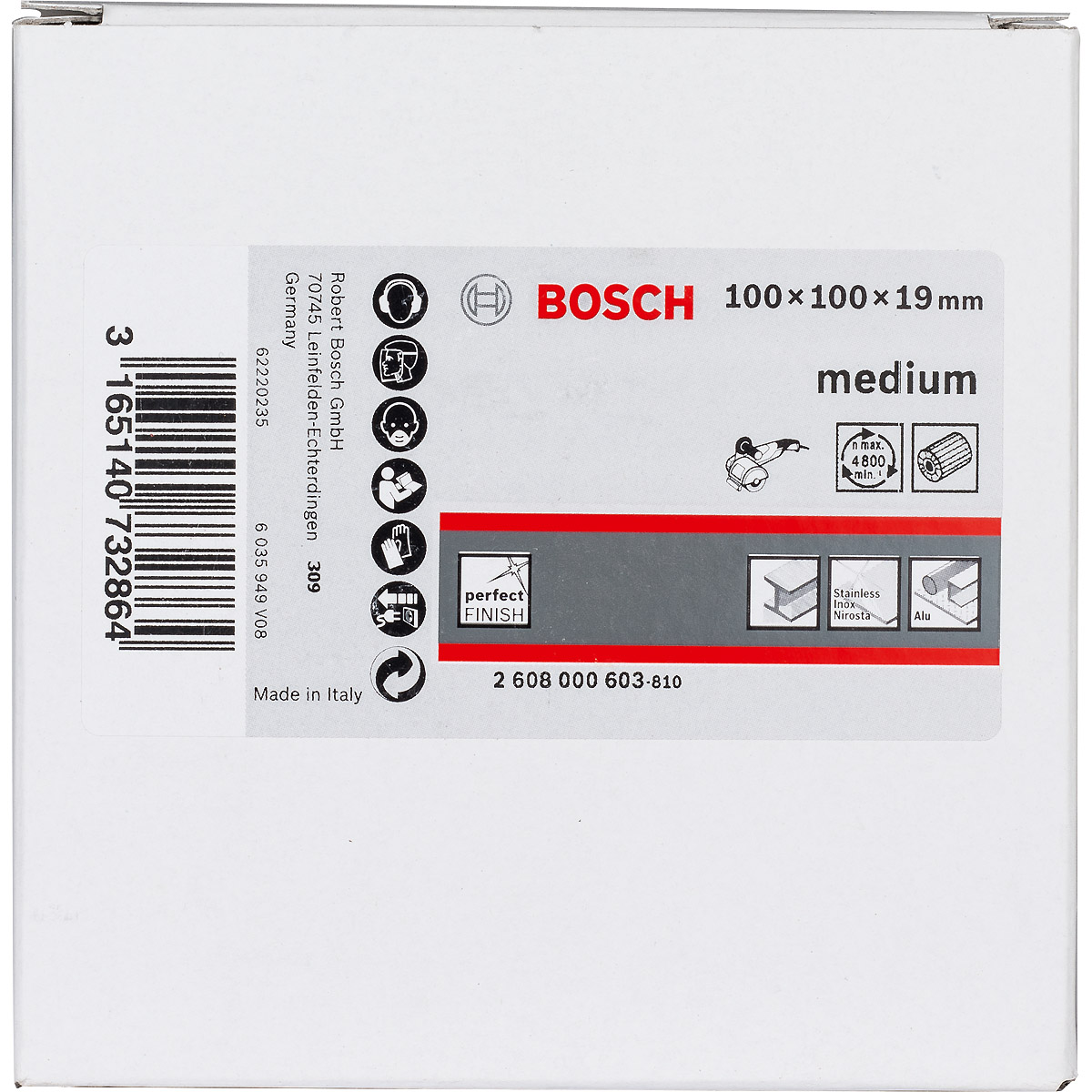 Bosch Lamellenschleifwalze mit Vlies