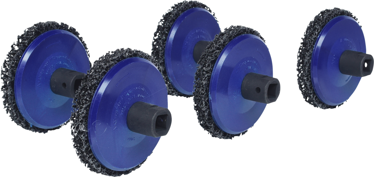 KS Tools Radnabenschleifer-Satz, Ø 105 mm, 5-tlg