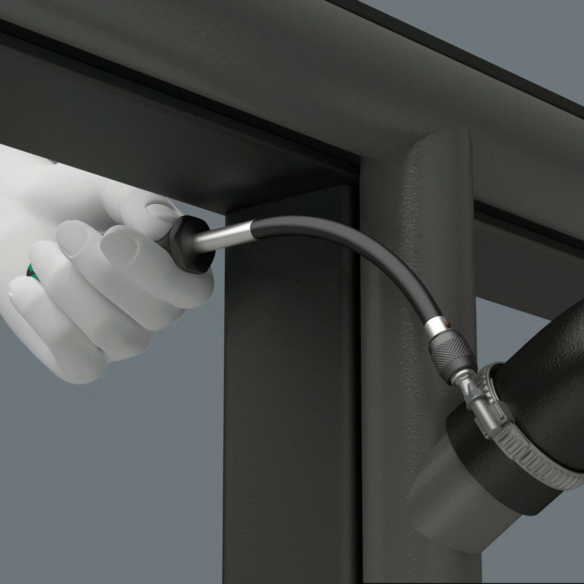 Wera 392 Bits-Handhalter mit flexiblem Schaft