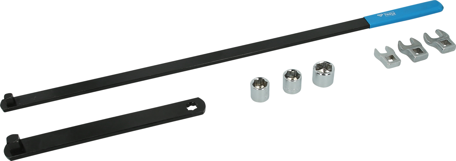 Brilliant Tools Keilriemen und Spannrollen-Schlüssel-Satz, 8-tlg - BT571050