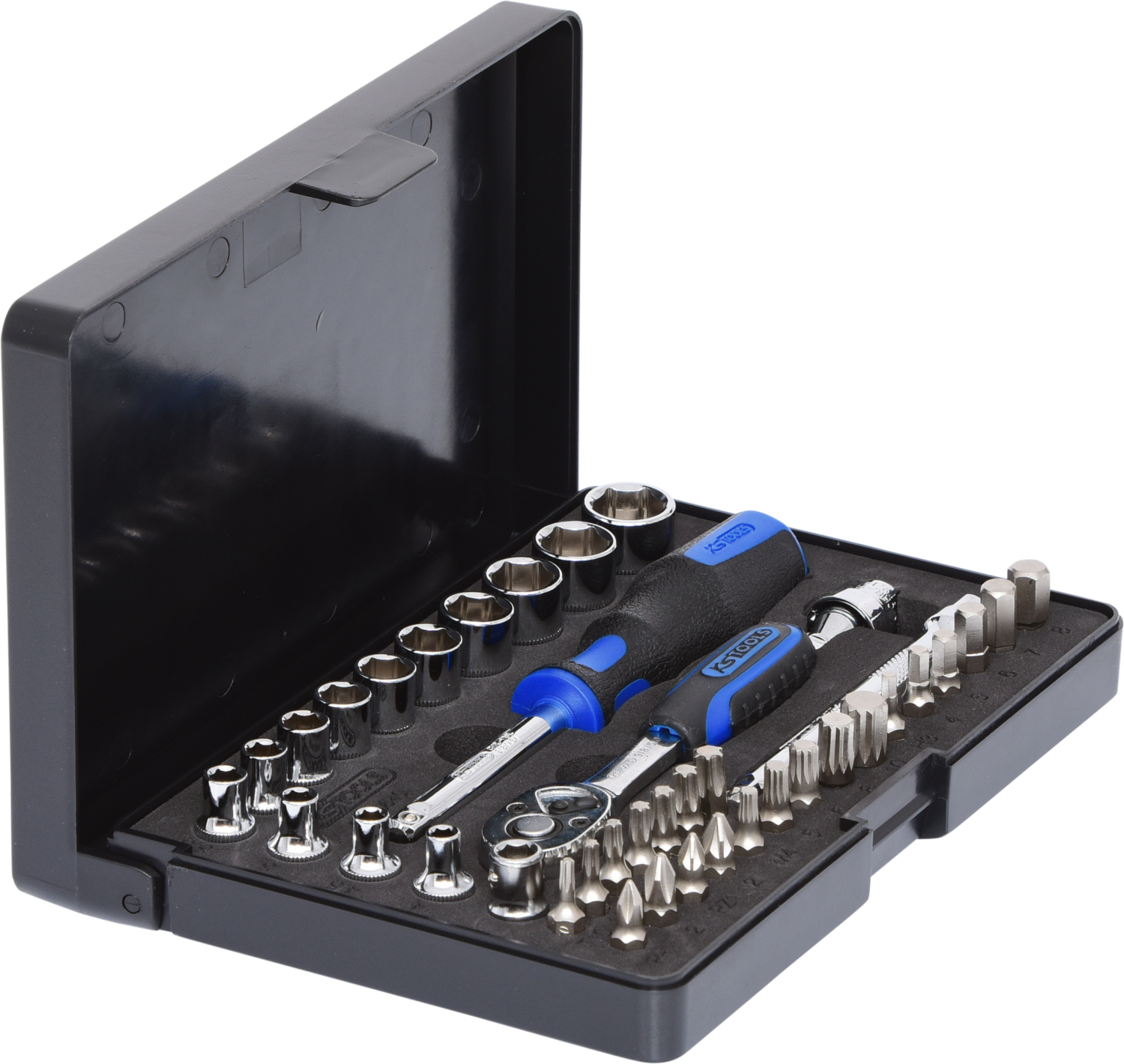 KS Tools 1/4" CHROMEplus Steckschlüssel-Satz, 40-tlg