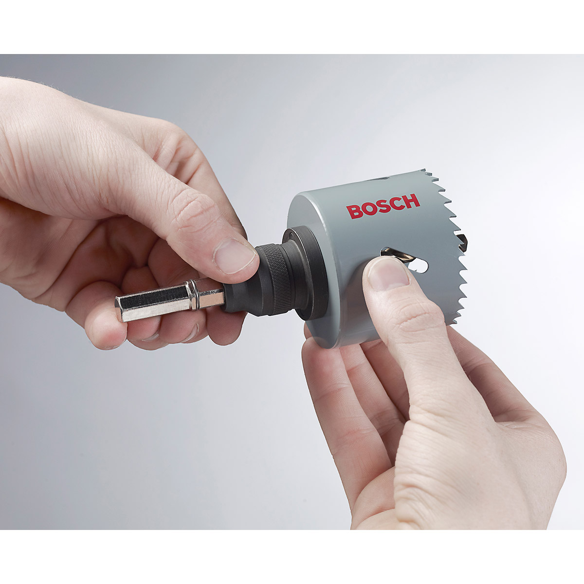 Bosch EXPERT Power Change Plus Umrüst-Set,HEX Schaft 11mm,HSS-G, 7,15x45x85mm,2 Adaptermuttern, 4-teiliges Set