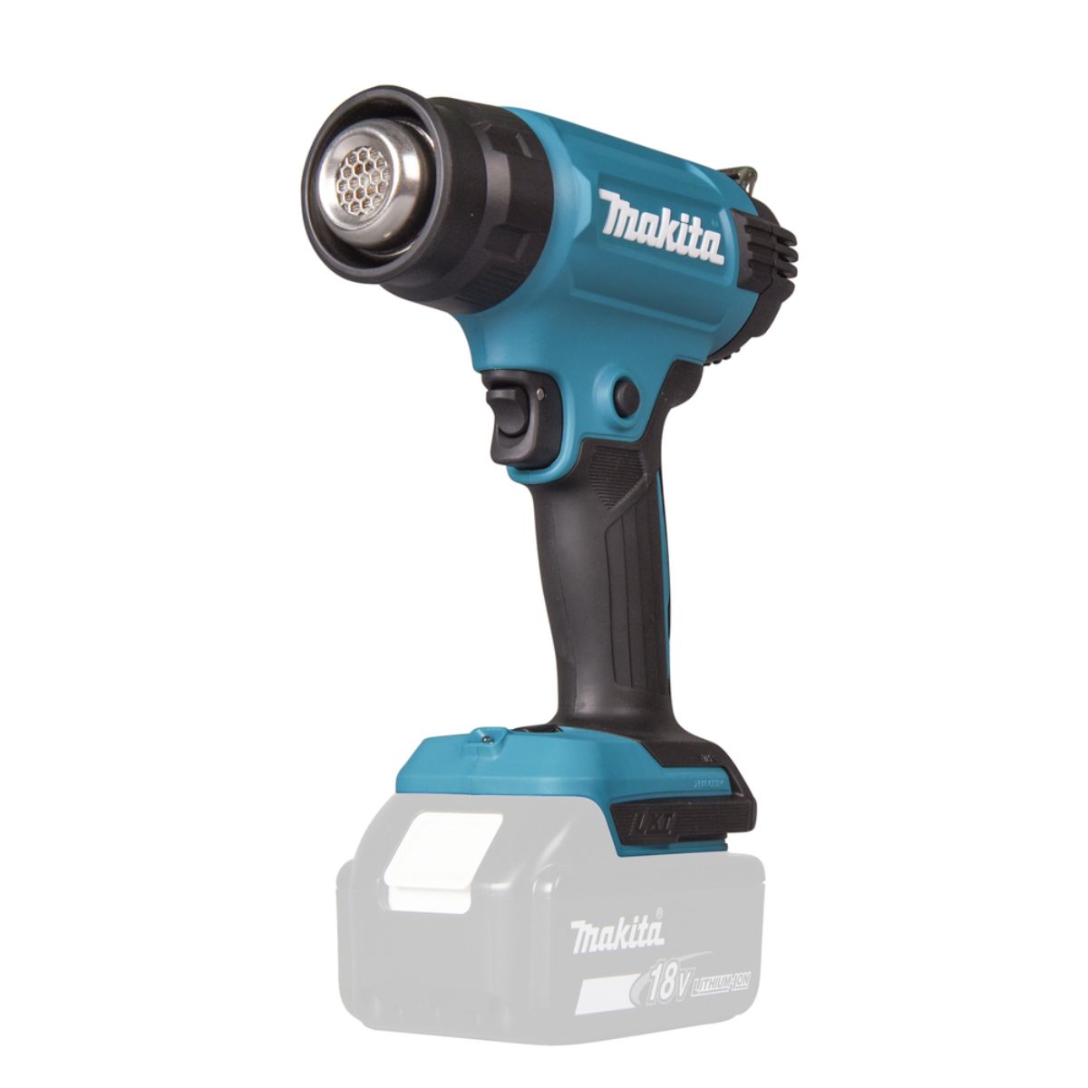 Makita Akku-Heissluftgebläse 18V (ohne Akku, ohne Ladegerät) im Transportkoffer DHG181ZK