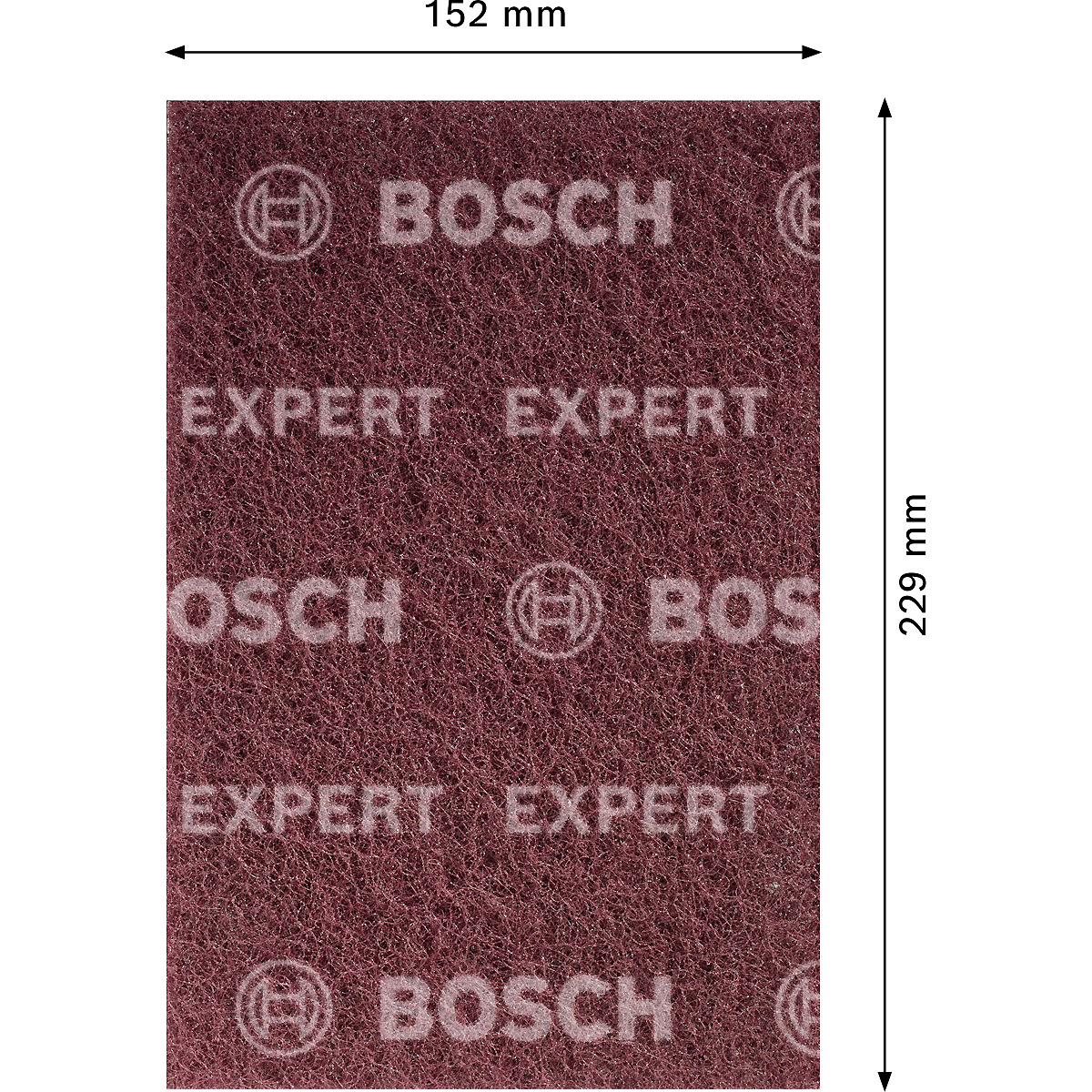 Bosch EXPERT N880 Vliesscheibe zum Handschleifen