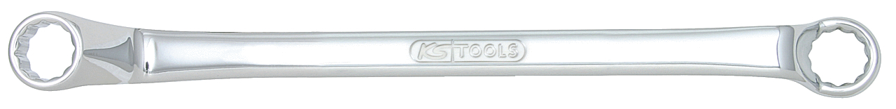 KS Tools CHROMEplus Doppel-Ringschlüssel, gekröpft
