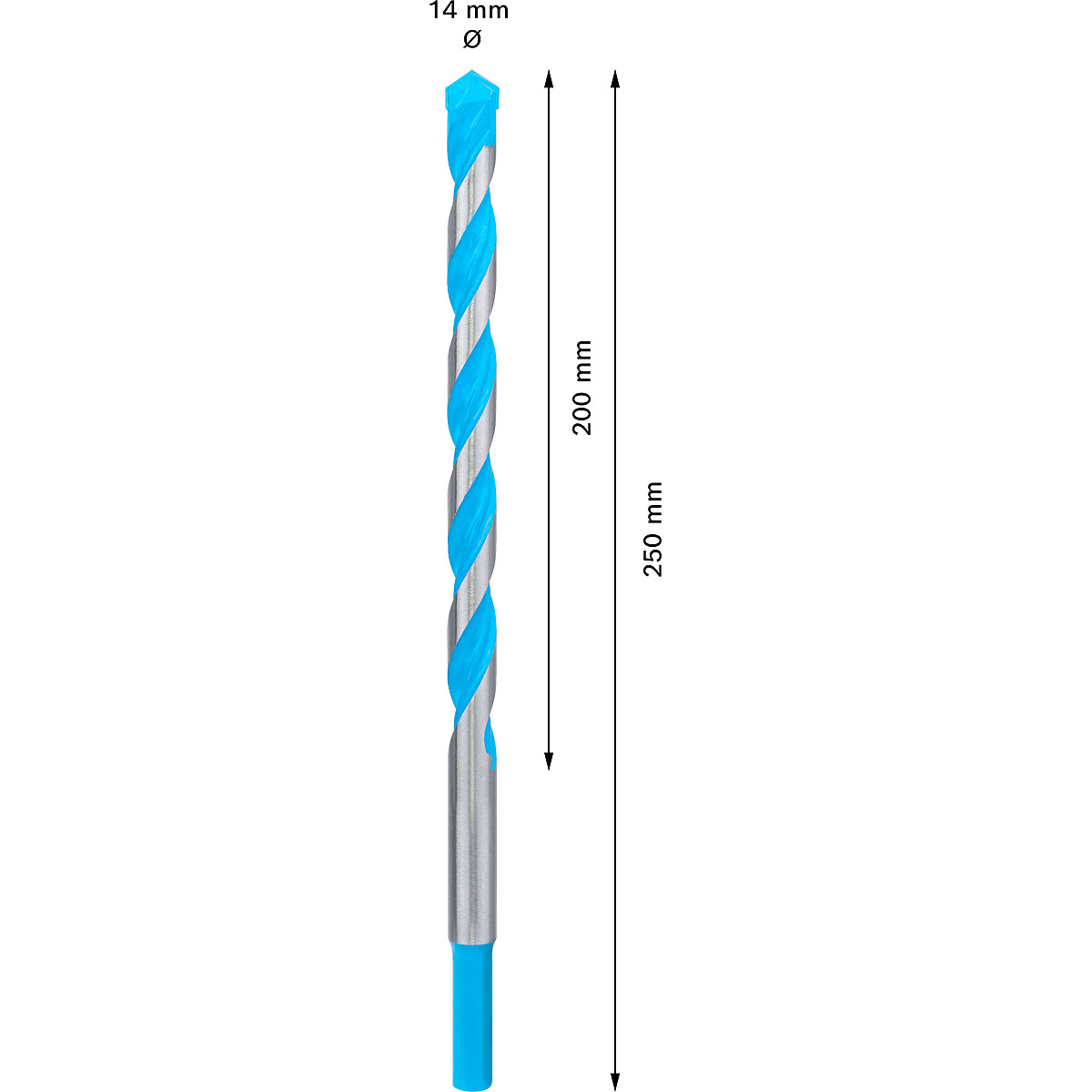 Bosch EXPERT CYL-9 MultiConstruction Bohrer, für Dreh- und Schlagbohrer ø 14.00 mm