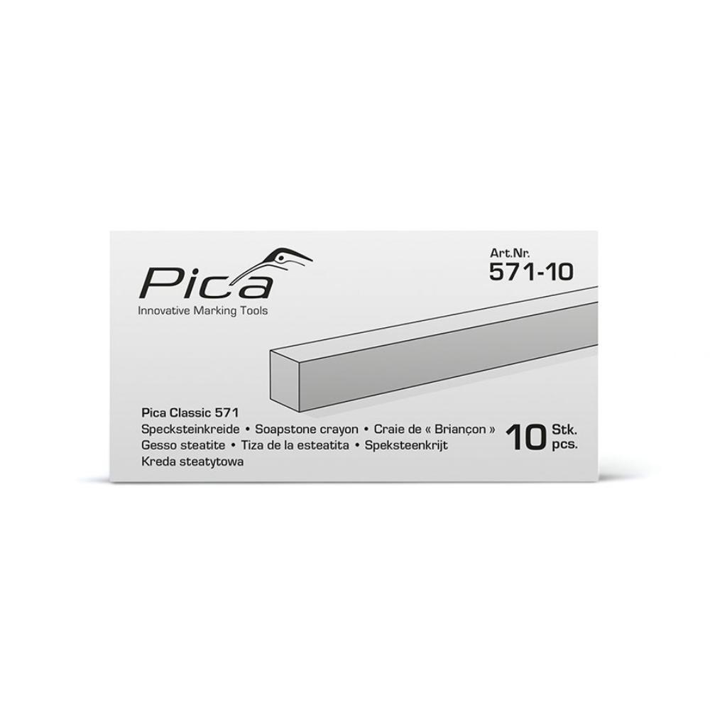Pica Specksteinkreide, 10x10x100mm