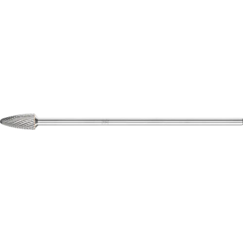 PFERD TOOLS Hartmetall Frässtift Rundbogen RBF Z3P universal mittel kreuzverzahnt Stahllangschaft