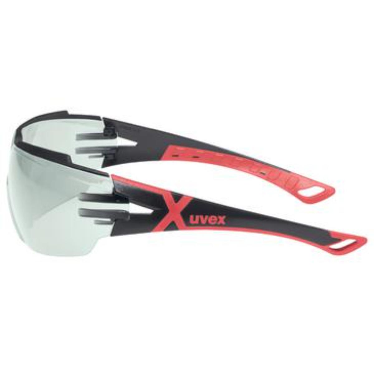 uvex Bügelbrille pheos cx2 Infrarotschutz 1,7 schwarz, rot