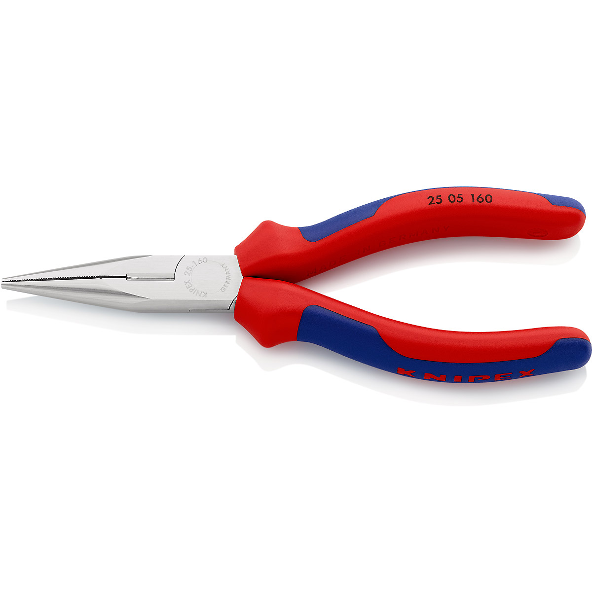 KNIPEX Flachrundzange mit Schneide (Radiozange)