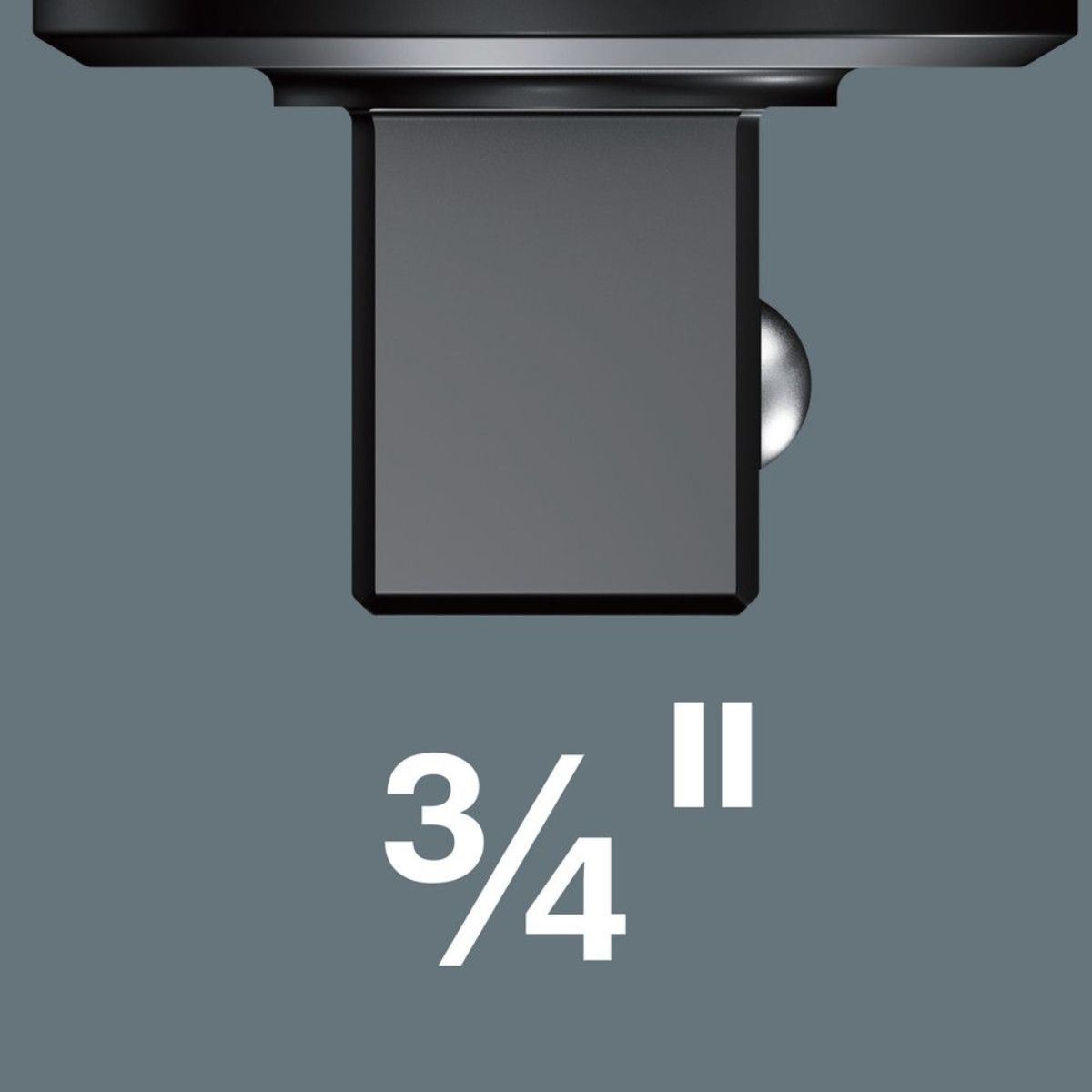 Wera 7782 E Einsteckknarre, umschaltbar, 14x18 mm