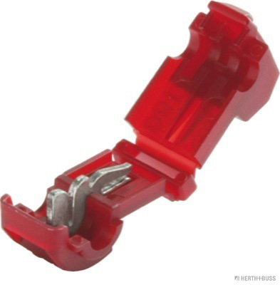 HERTH&BUSS Leitungsverbinder 0,5 - 0,75 mm², Abzweigverbinder, rot