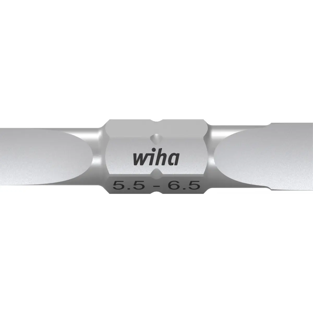 Wiha Bit Set Doppelbit Schlitz (5,5/6,5) 10-teilges Set in Box