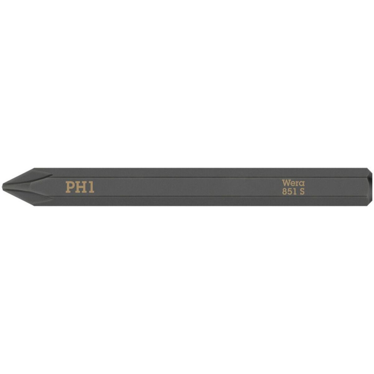 Wera 851 S Kreuzschlitz Phillips Bits für Schlagschraubendreher