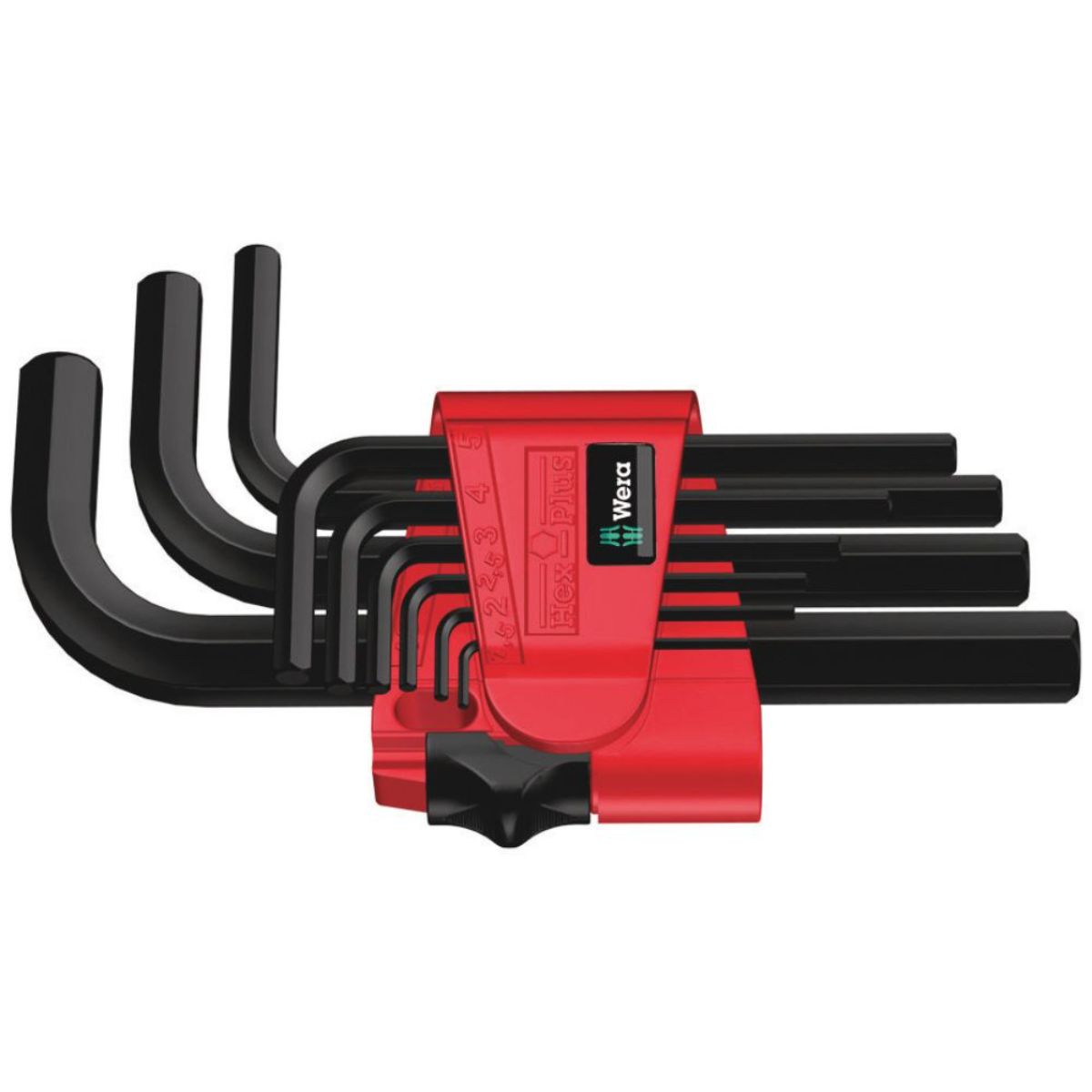 Wera 950/9 Hex-Plus 7, metrisch, BlackLaser, 9-teilig