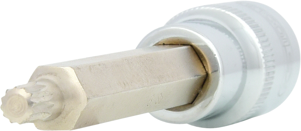 KS Tools 1/2" CHROMEplus Bit-Stecknuss, lang