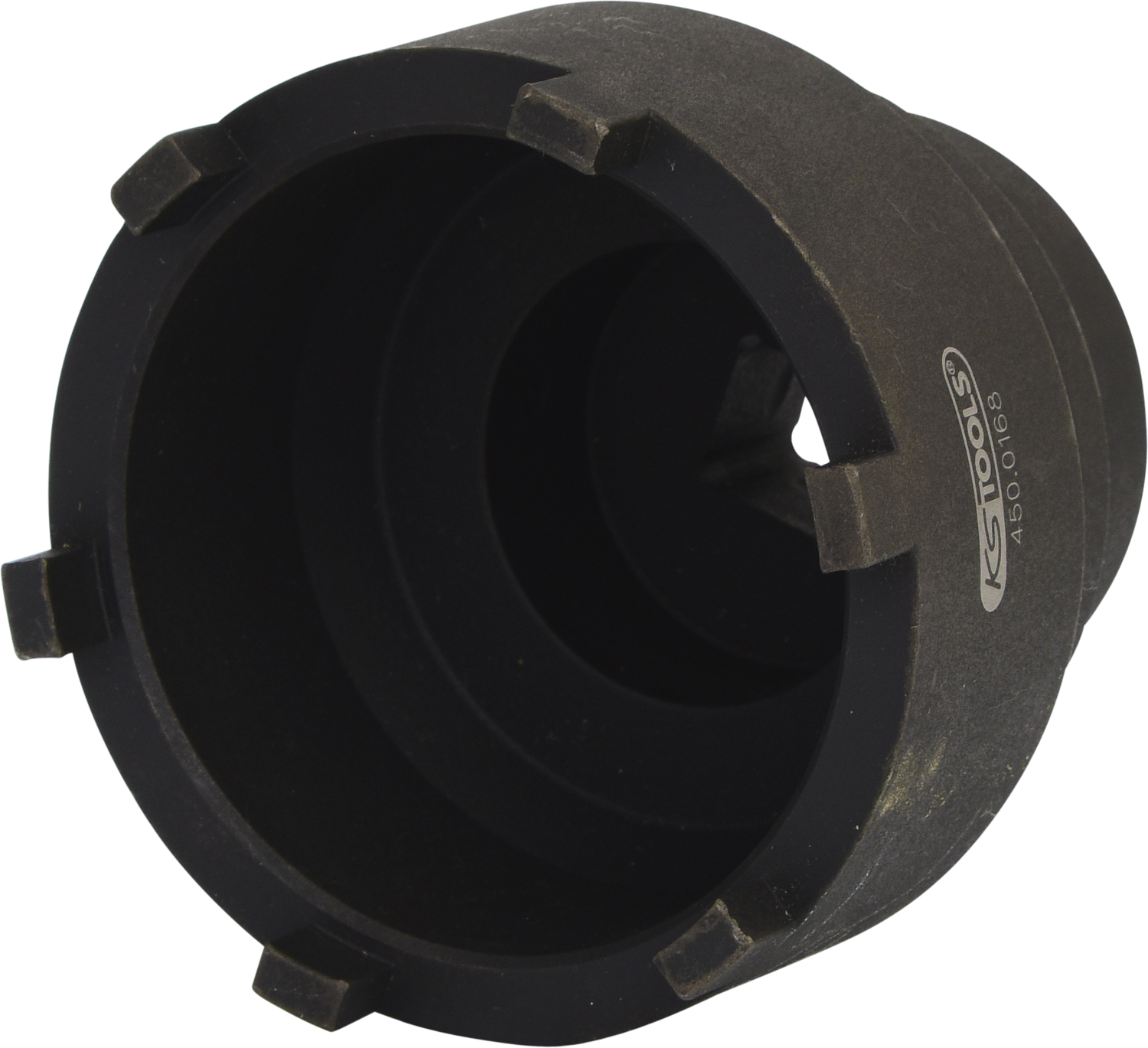 KS Tools 3/4" Nutmuttern-Schlüssel mit 6 Zapfen für Mercedes und MAN, 95-115mm
