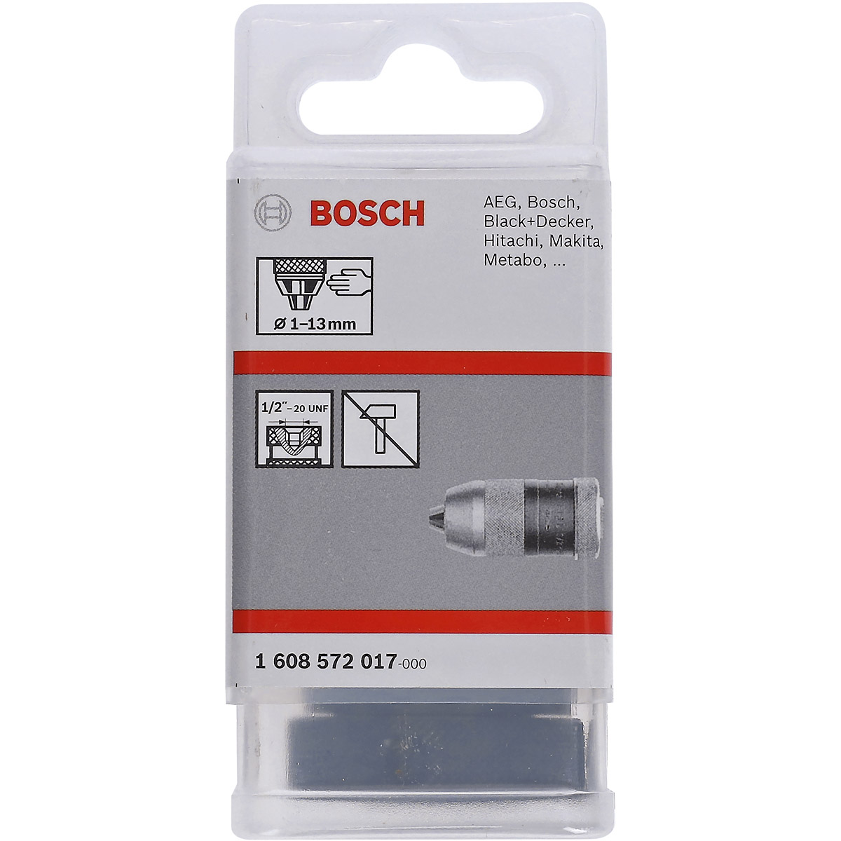 Bosch Schnellspannbohrfutter bis 13 mm, 1 - 13 mm