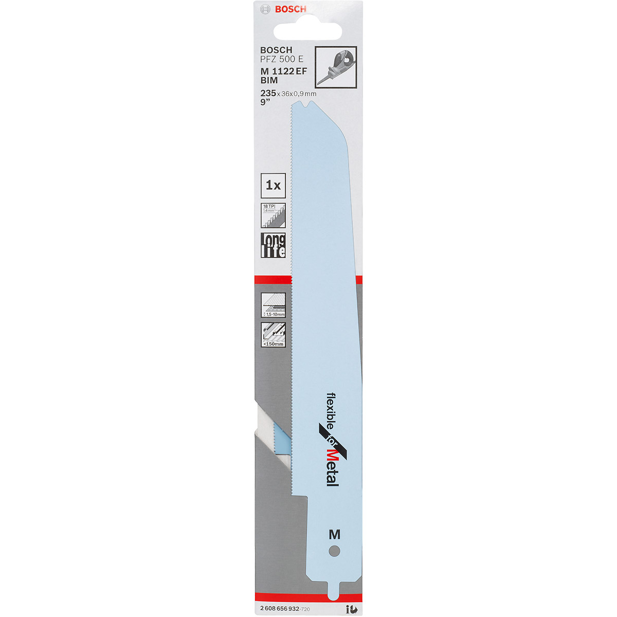 Bosch Säbelsägeblatt M 1122 EF Flexible for Metal, für PFZ 500 E
