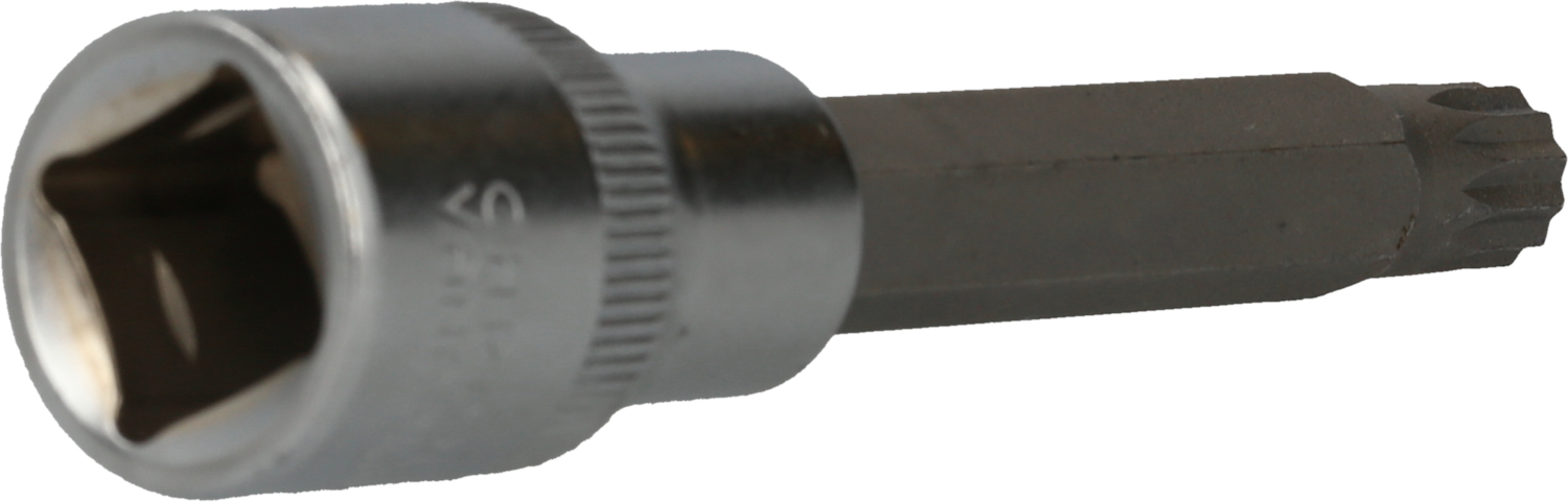 Brilliant Tools 1/2" Vielzahn-Bit-Stecknuss, 100 mm lang
