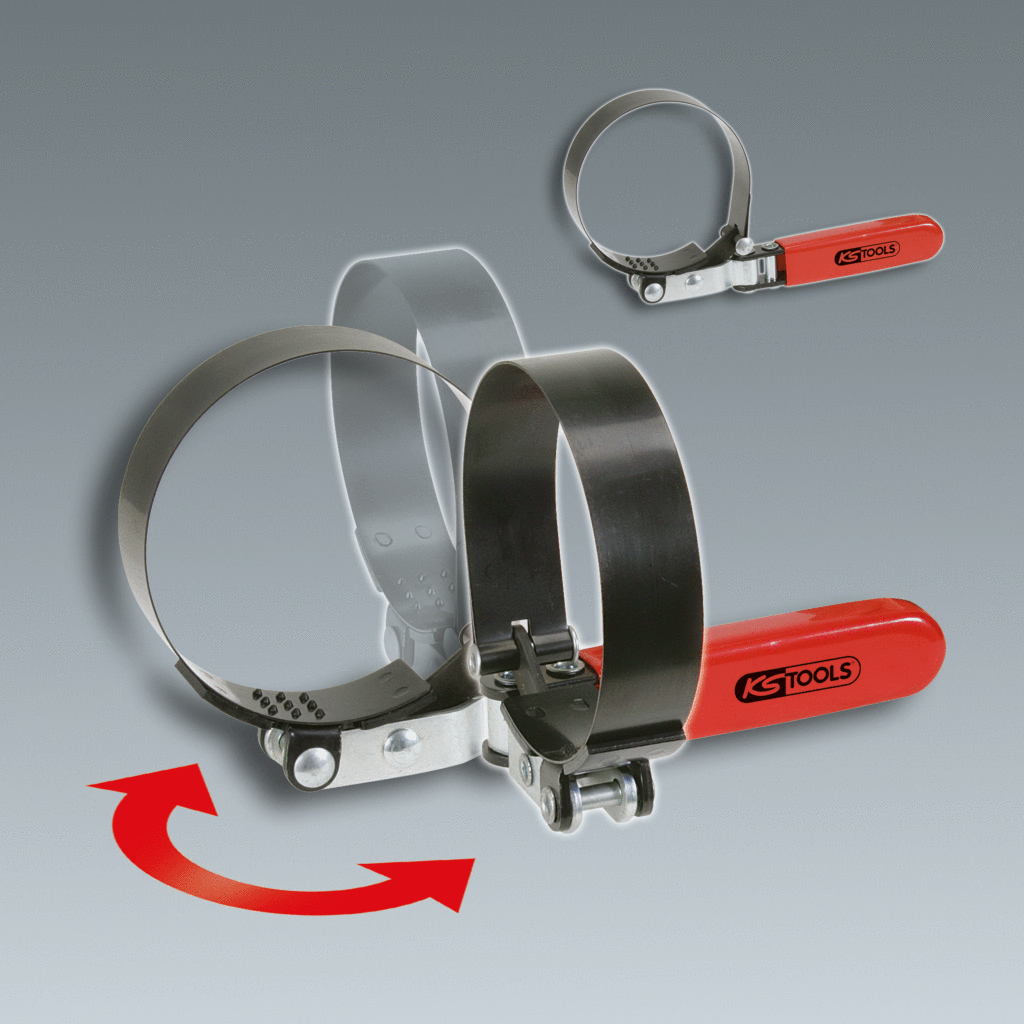 KS Tools Ölfilterbandschlüssel, stufenlos