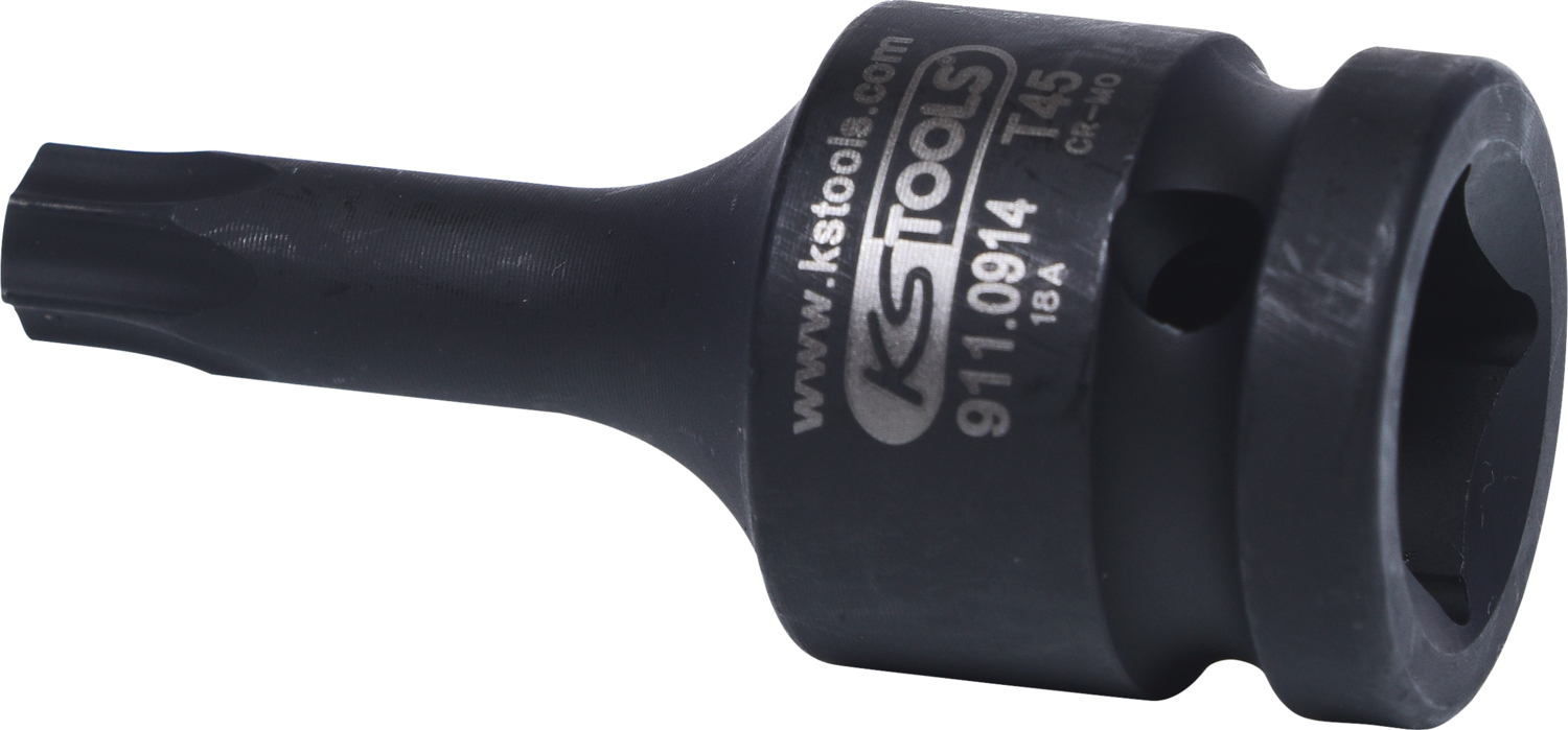 KS Tools 1/2" Kraft-Bit-Stecknuss Torx, kurz