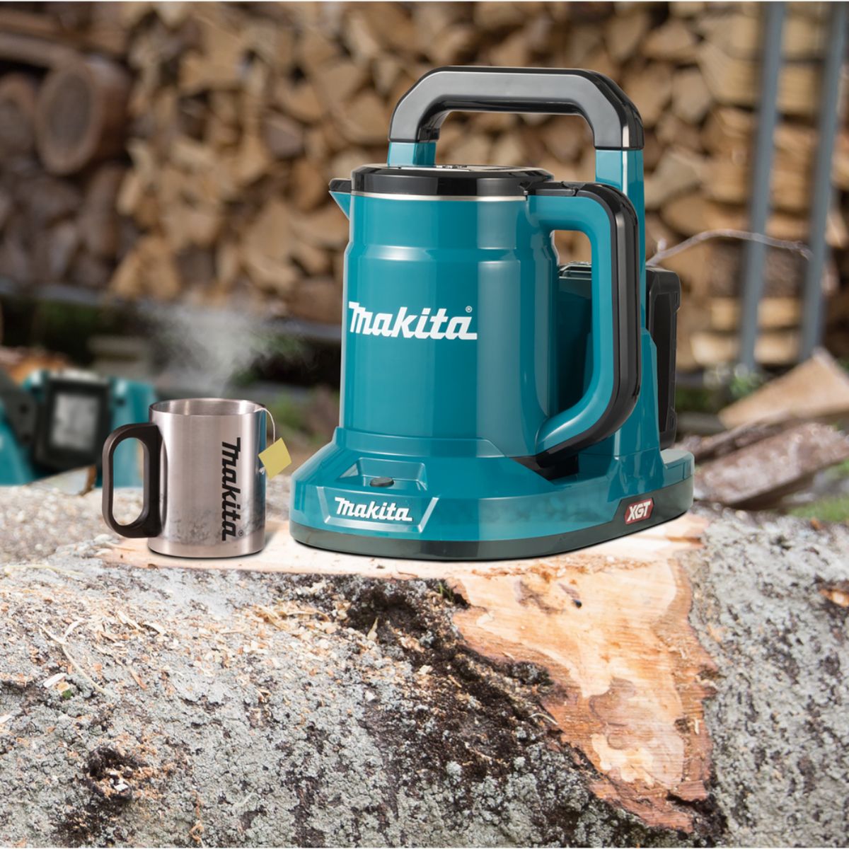 Makita Akku-Wasserkocher 40V max. (ohne Akku, ohne Ladegerät) KT001GZ