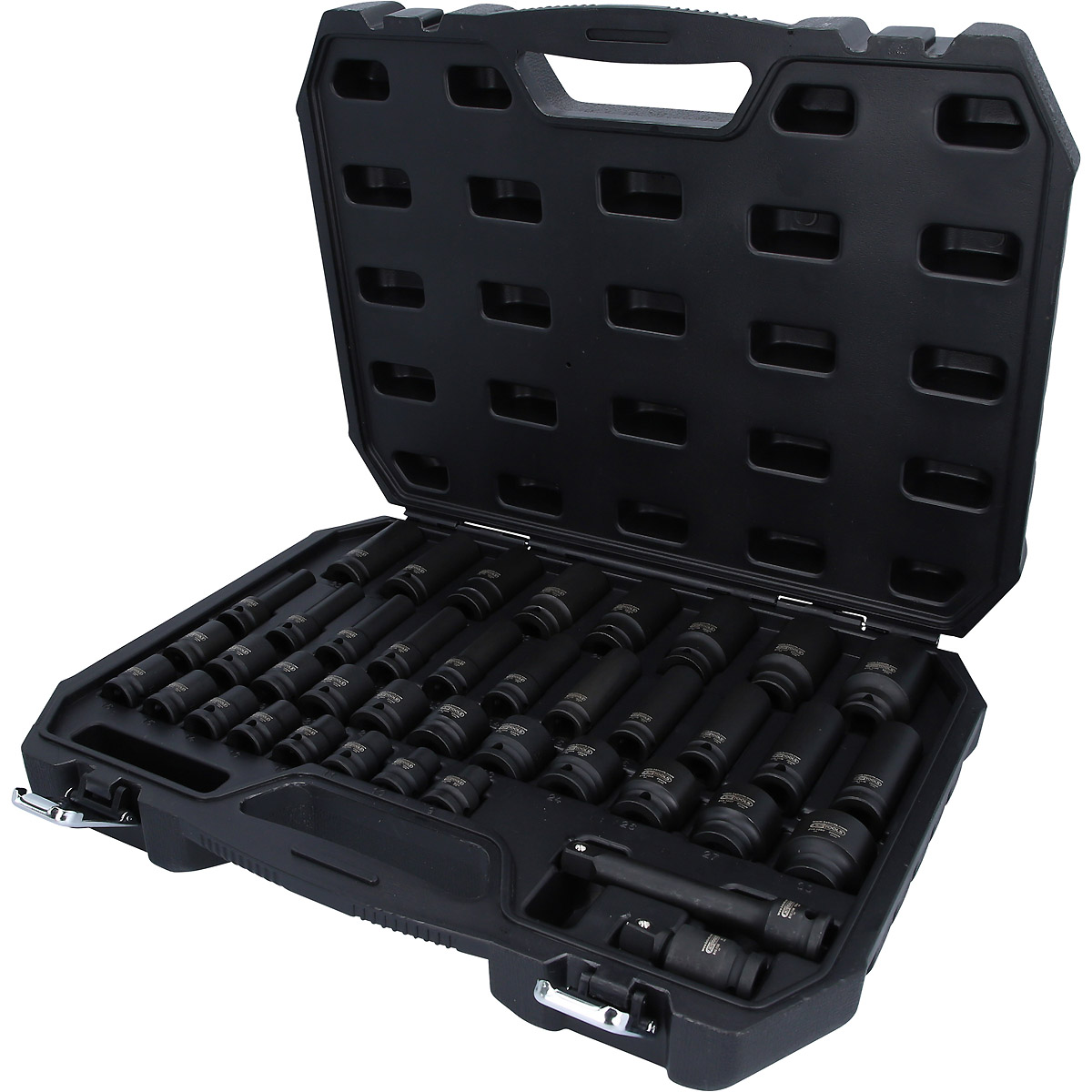 KS Tools 1/2" Sechskant-Kraft-Stecknuss-Satz, 40-tlg