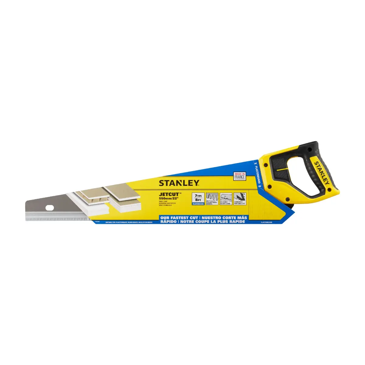 STANLEY JETCUT-Gipskartonsäge 550mm 7TPI