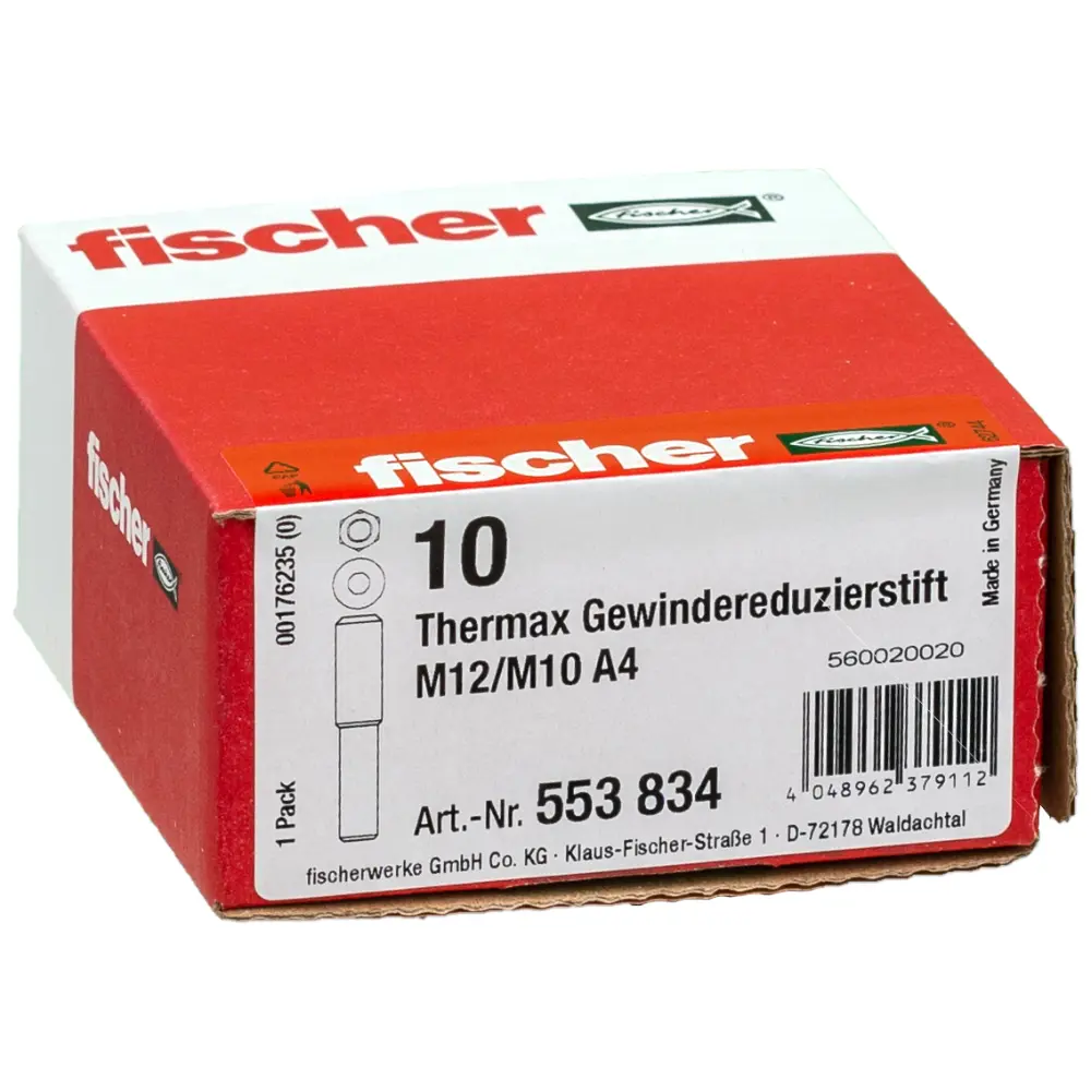 Fischer TherMax Gewindereduzierstift M12/M10 R