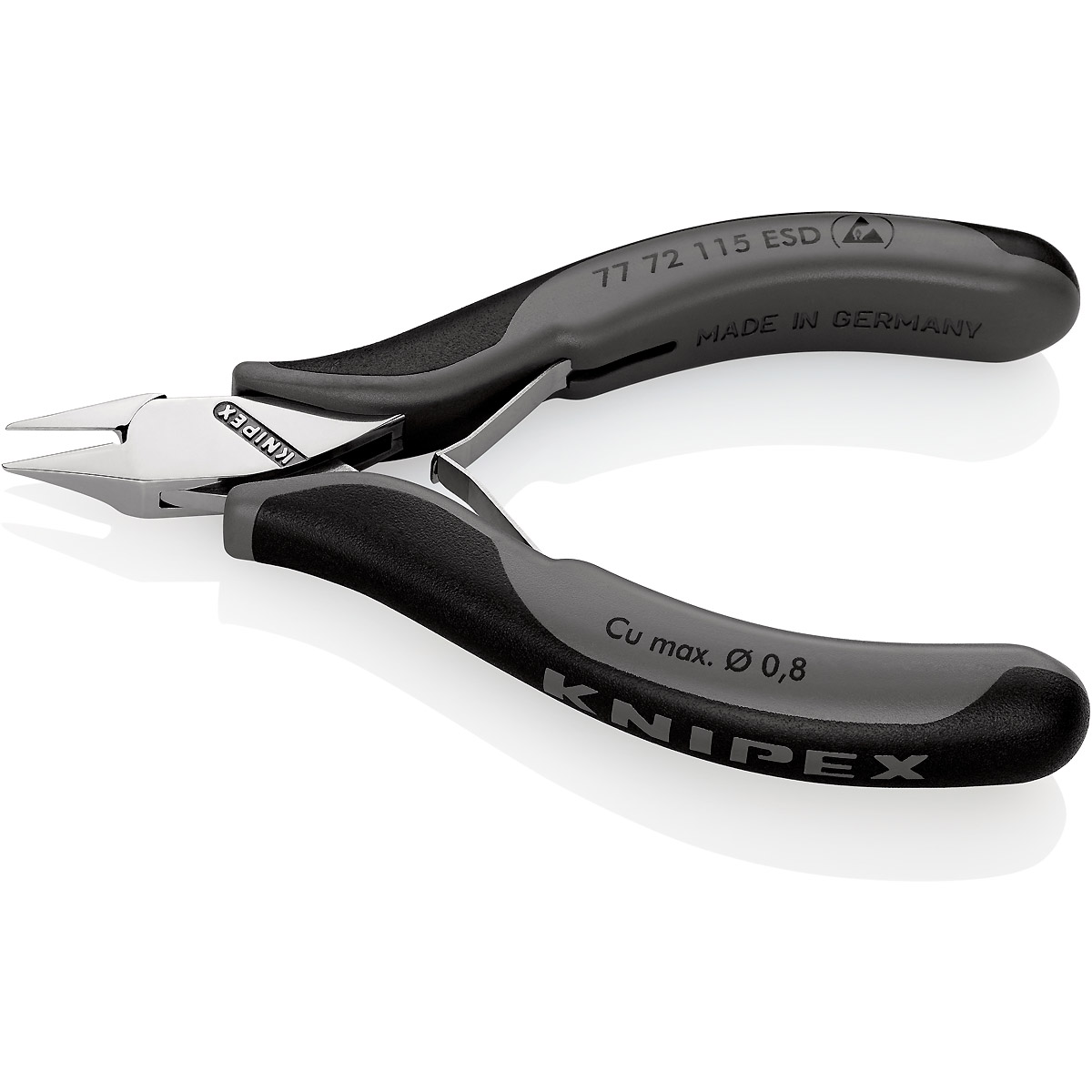 KNIPEX Elektronik-Seitenschneider ESD