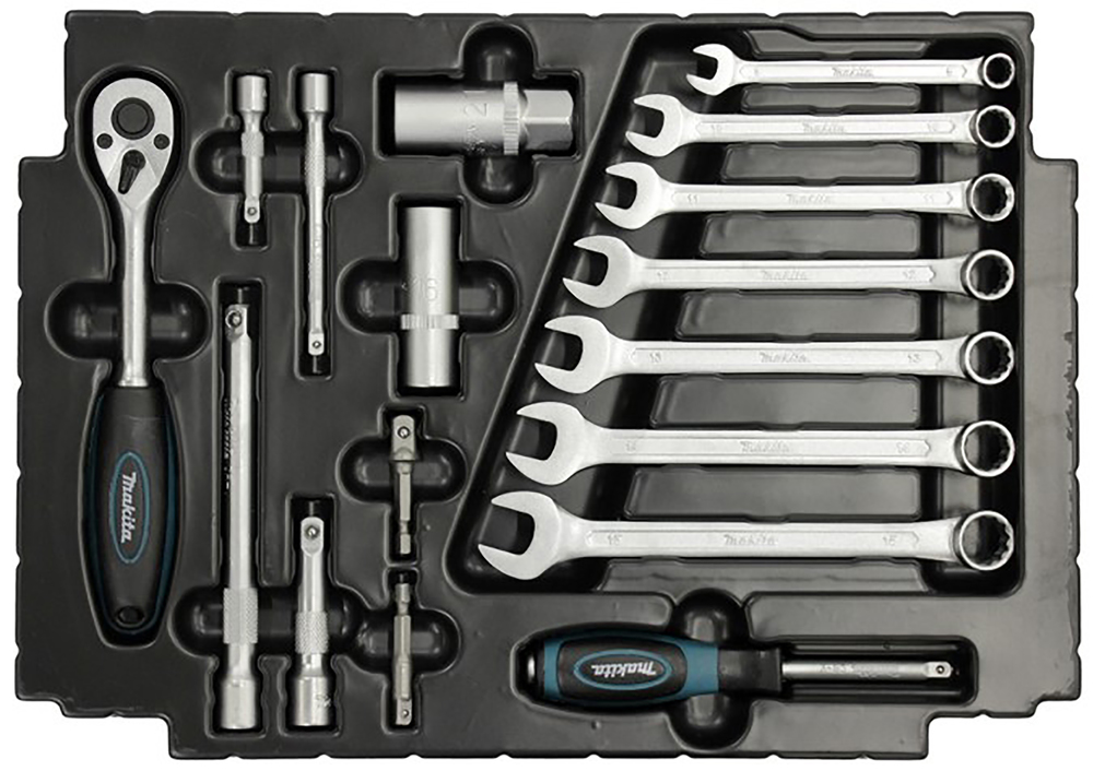 Makita Werkzeug-Set, 120-teilig - E-08713