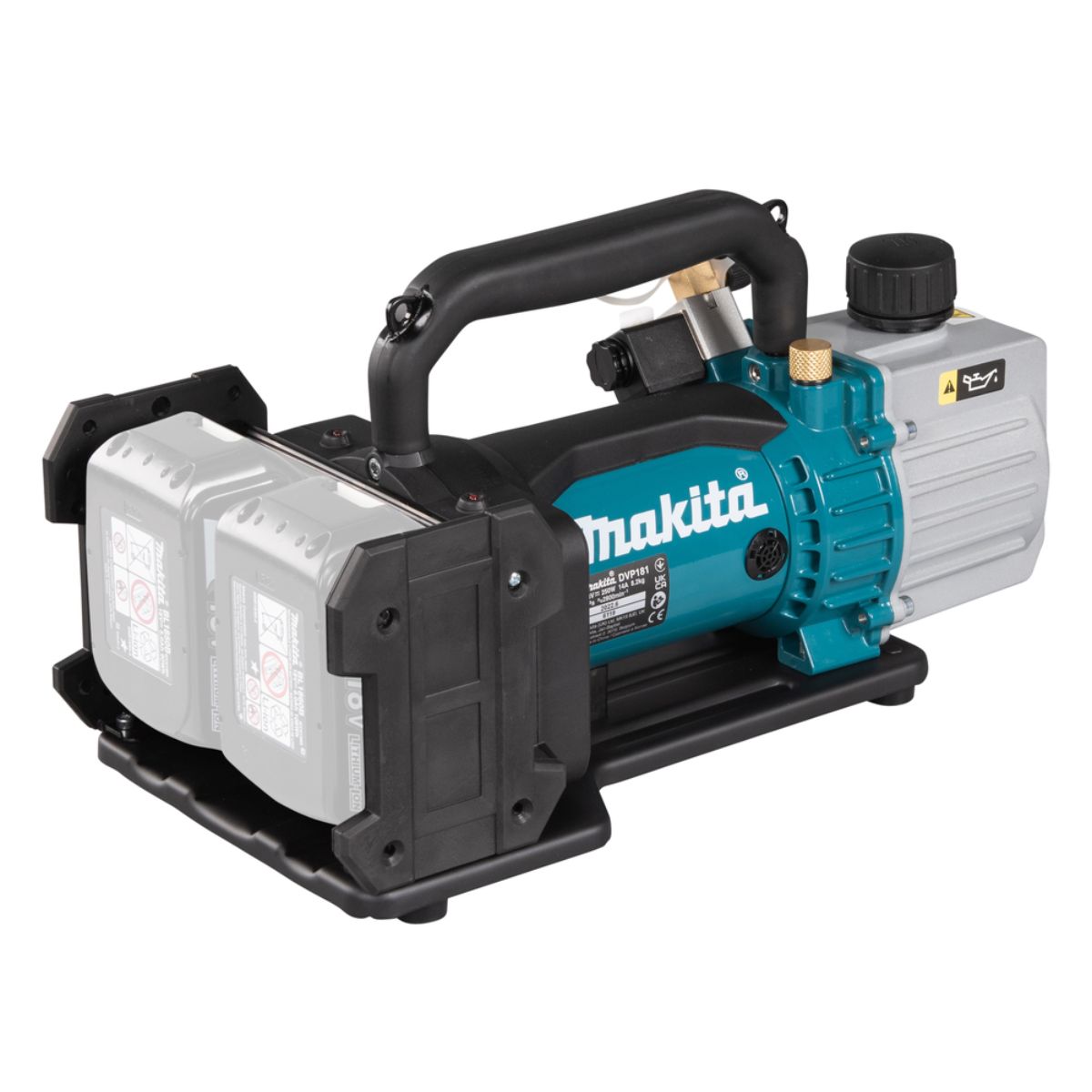 Makita Akku-Vakuumpumpe 18V (ohne Akku, ohne Ladegerät) im Transportkoffer DVP181ZK